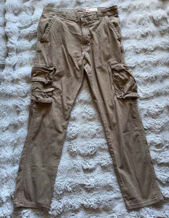 Wrangler Other - Wrangler Y2K Regular Taper Cargo Pants in Khaki Brown